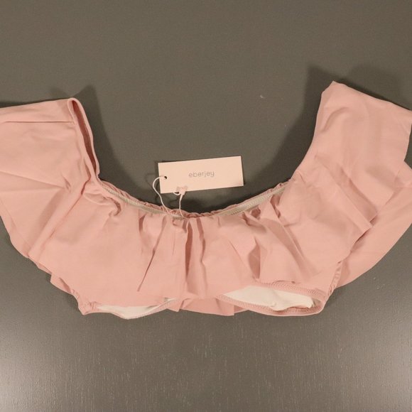 NWT Eberjey So Solid Bikini Top In Margarita - Picture 9 of 14